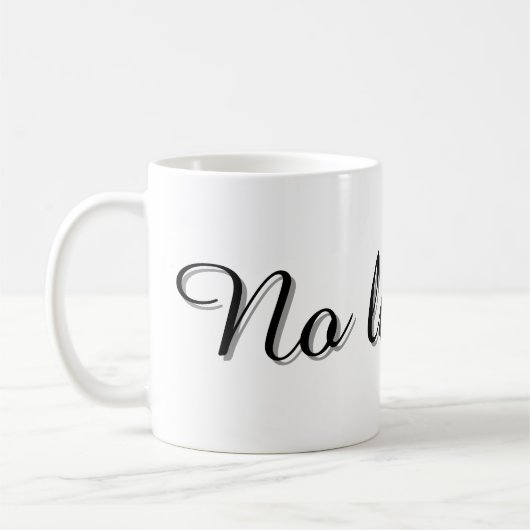 Text Design Mug (Gauche)