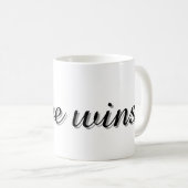 Text Design Mug Koffiemok (Voorkant rechts)