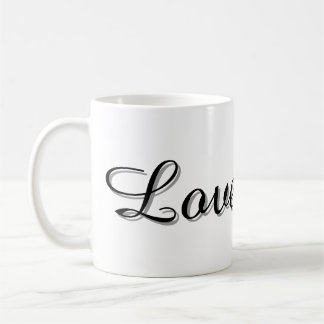 Text Design Mug Koffiemok