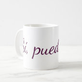 Text Design Mug Koffiemok (Voorkant links)