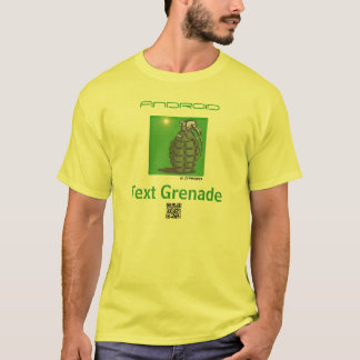 Text Grenade App T-shirt