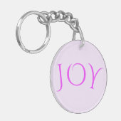 Text Joy Sleutelhanger (Voorkant Links)