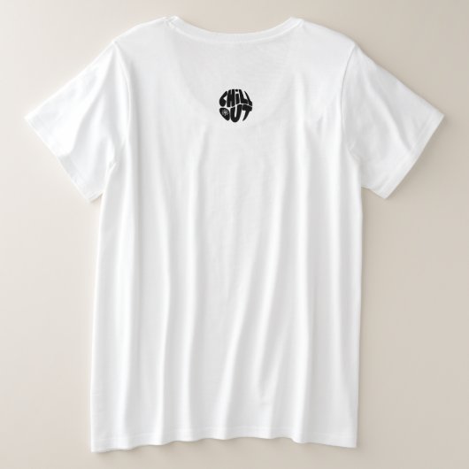 Texte à la main en forme de boule (Design dos)