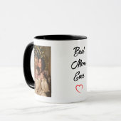 Texte avec Mug photo pour la fête des mères (Devant gauche)