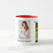 Texte avec Mug photo pour la fête des mères (Centre)