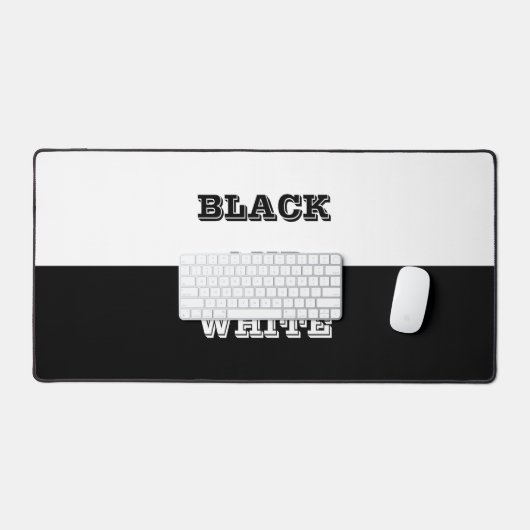 Texte Blanc Gris Noir Et Couleurs Solides (Clavier et souris)