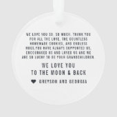 Texte blanc | Les petits-enfants font la vie Grand (dos)