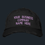 Texte commercial promotionnel Casquette de basebal<br><div class="desc">Casquettes promotionnels personnalisés simples - Ajouter votre texte - Nom - Entreprise / Numéro / Lettre / Slogan - Tagline / ou Site, Téléphone, E-mail, Poignée de médias sociaux, Adresse, Logo - Photo / plus - Choisissez votre couleur / Taille / Police - Faites votre cadeau unique en affaires ou...</div>