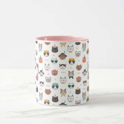 Texte d'anniversaire personnalisable sur Mug avec  (Centre)