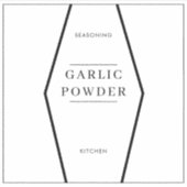 Texte de base Cuisine moderne Pantry Étiquette jar (Devant)