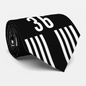 Texte de blanc de cravate de piste (Roulé)