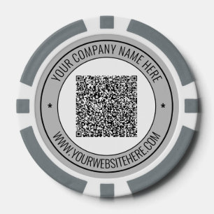 Texte de code QR personnalisé Exemple de jetons de