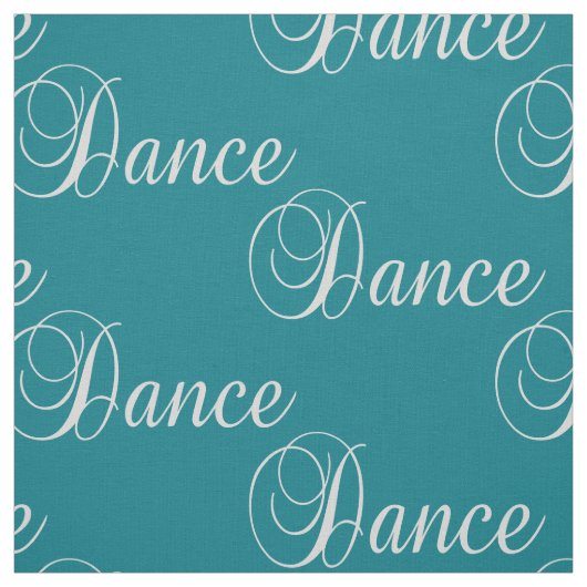 Texte de danse sur tout tissu de couleur (Échantillon)