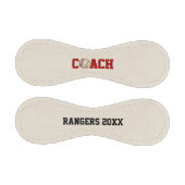 Texte De L'Entraîneur De Baseball Avec Balle (Panneaux)