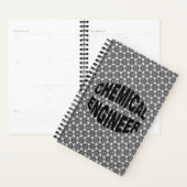 Texte de l'ingénieur chimique noir (Devant avec enveloppe)