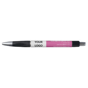 Texte de logo de votre entreprise Stylo promotionn