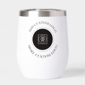 Texte de logo simple pour la marque promotionnelle (Arrière)