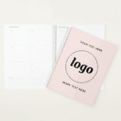 Texte de logo simple rose blush (Devant avec enveloppe)
