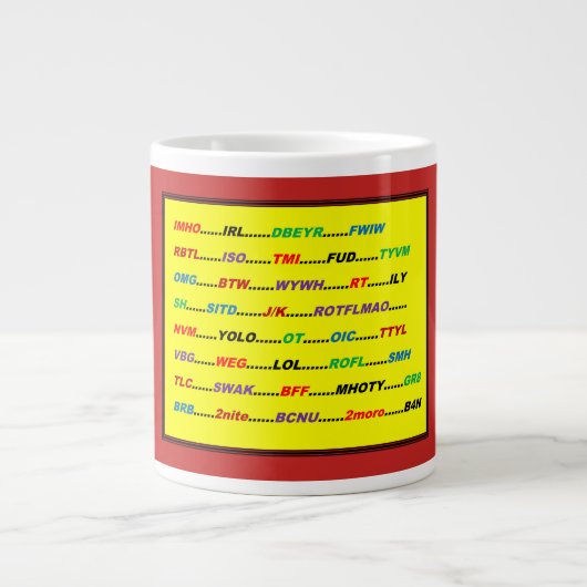 TEXTE DE MUG (Devant)