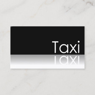 Texte de réflexion - Taxi - Carte de visite