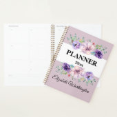 Texte de typographie de l'aquarelle rose florale (Devant avec enveloppe)