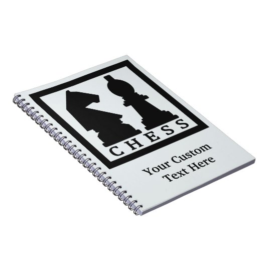 Texte d'ÉCHECS et carnet faits sur commande de (Côté Droit)