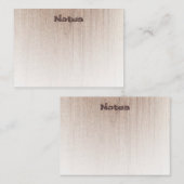 Texte désorganisé Élégant Bois Look Modèle moderne (Devant / Derrière)