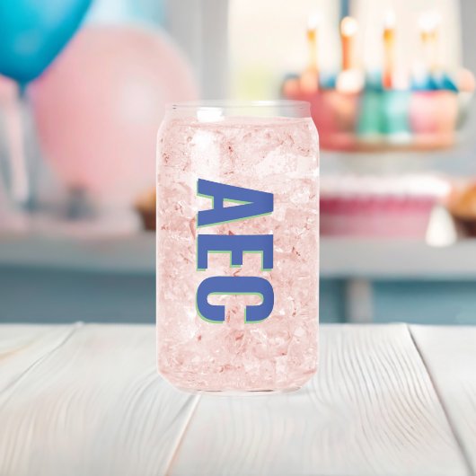 Texte d'ombre trois Monogramme moderne initial (Insitu (Baby Shower))