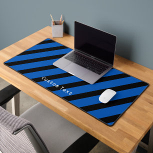 Texte d'ordinateur à rayures bleues et noires
