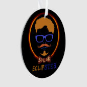 Texte drôle de coutume de hippie de l'éclipse (devant)