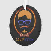 Texte drôle de coutume de hippie de l'éclipse (devant)