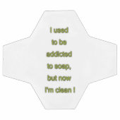 Texte drôle de savon (Plat)