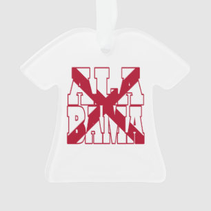 Texte du drapeau de l'état de l'Alabama