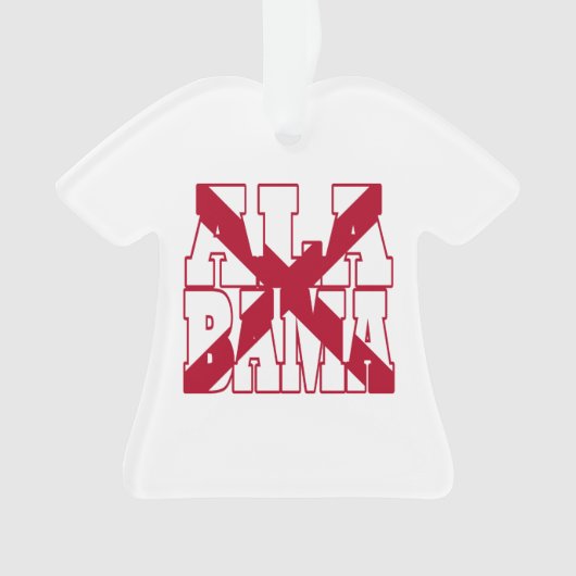 Texte du drapeau de l'état de l'Alabama (devant)