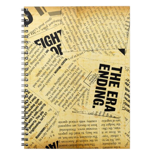 Texte du journal de presse avec vieux papier (Devant)