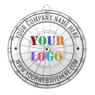 Texte du logo de l'entreprise personnalisé Cible d