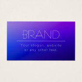 Texte élégant et modifiable & Couleur violette mod (Devant)