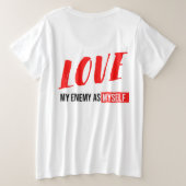 Texte graphique de la typographie moderne en noir (Design dos)