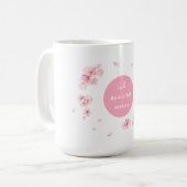 Texte modifiable Chirurgie Fleur Mug pour cadeau (Devant gauche)