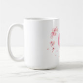 Texte modifiable Chirurgie Fleur Mug pour cadeau (Gauche)