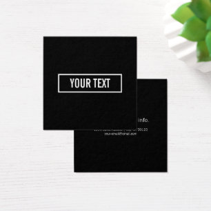 Texte modifiable moderne dans le cadre style logo