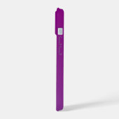 Texte Monogrammé Moderne Éditable & Ombre Violet (Côté gauche)