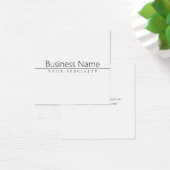 Texte noir classique simple sur blanc (Bureau)