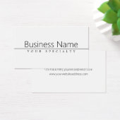 Texte noir classique simple sur blanc (Bureau)