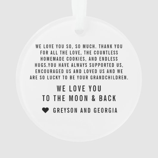 Texte noir | Les petits-enfants font la vie Grand (dos)