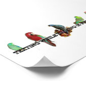 Texte pendant la conduite Poster (Coin)