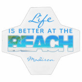 Texte personnalisé BEACH (Plat)