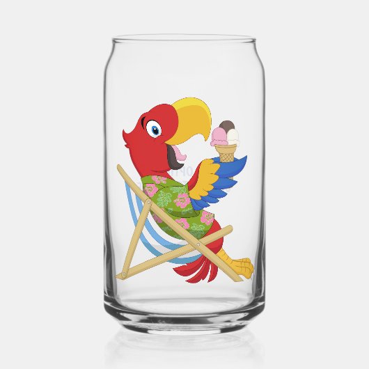 Texte personnalisé de Beach Macaw (Recto)