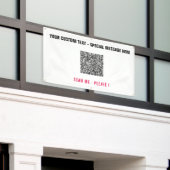 Texte personnalisé de la bannière d'informations d (Bâtiment extérieur)