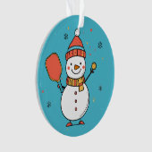 Texte personnalisé Dinking Snowman (devant)